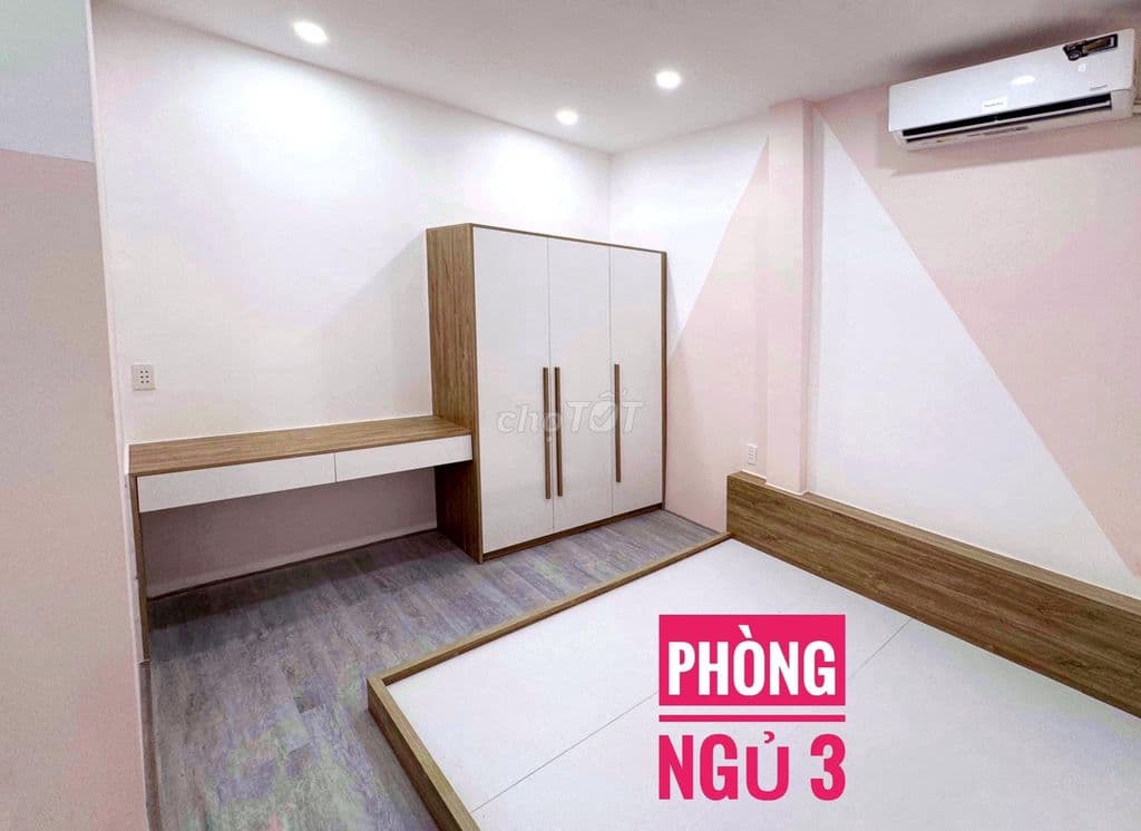 Bán nhà hẻm 3m ngay Âu Cơ-Cư Xá Lữ Gia,DT:5.2x4m 2 lầu 2pn3wc