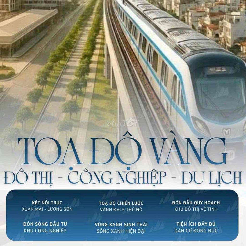 Bán đất thị trấn xuân mai Ql6 - Ảnh 3