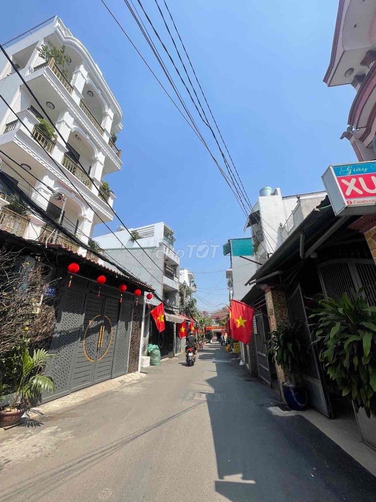 SIÊU PHẨM ĐIỆN ẢNH - Gò Vấp Mới cứng 42m2 - 3 tầng - 5,8 tỷ