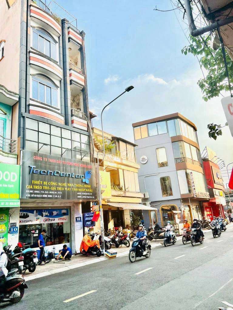 Mặt tiền đường Rạch Bùng Binh, Q3. Dt: 4m x 9m. Trệt 3 Lầu st - Ảnh 2