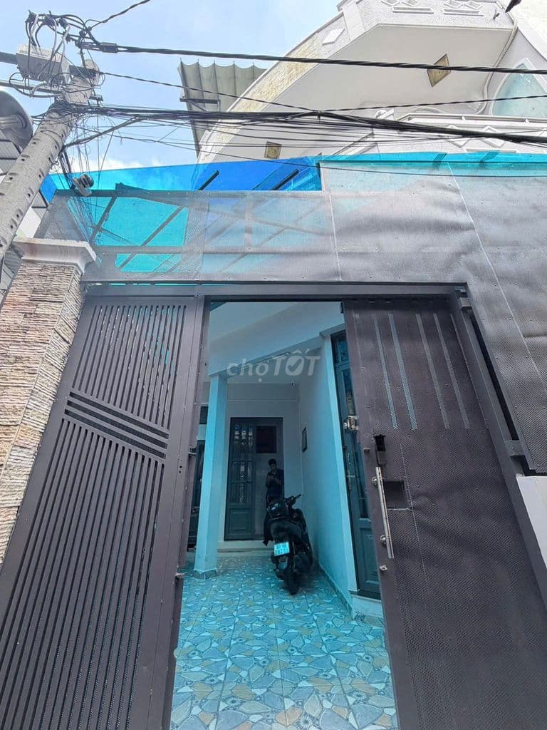 Nhà BT mini, 1trệt, 2lầu, ST: H90 Bông Sao, P5,Q8. N6,1m/nở hậu7mxD10m - Ảnh 3