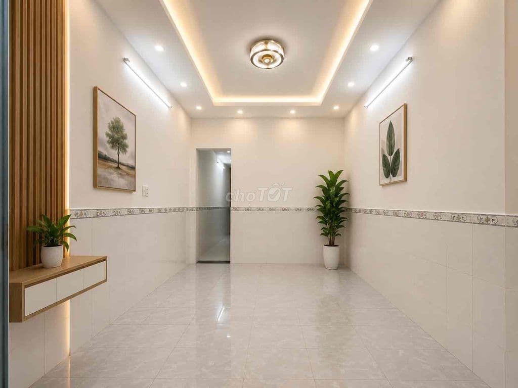 CHỈ 5.49TỶ 65M2- CÓ NGAY NHÀ HẺM XE HƠI THÔNG 2 TẦNG - P15- TÂN BÌNH - Ảnh 2