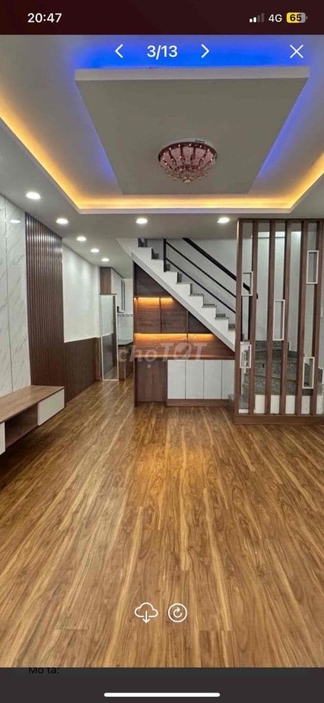 🏡 Nhà SHR HT45 – Ngay Nhà Máy Bia Tiger – Tiện về Gò Vấp ✅ DT: 4x12m