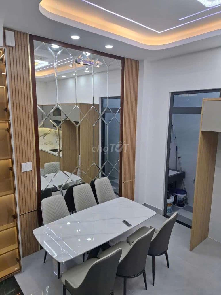 TÌM CHỦ NHÂN CHO CĂN NHÀ MỚI FULL NỘI THẤT 4 TẦNG 5X11M, B. HƯNG HÒA - Ảnh 2