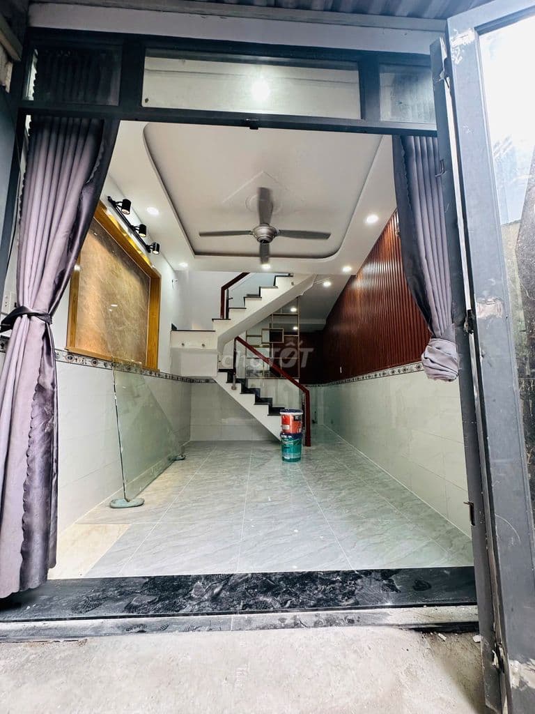 Nhà Lê Văn Khương 3,5x10 nở hậu chỉ 1ty389tr con bớt mạnh - Ảnh 2