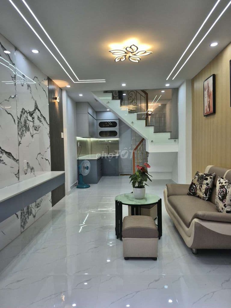 NHÀ PHÚ THỌ HÒA -TÂN PHÚ - KQH HẺM BA GÁC THÔNG LÊ THÚC HOẠCH - 25M2 - Ảnh 2