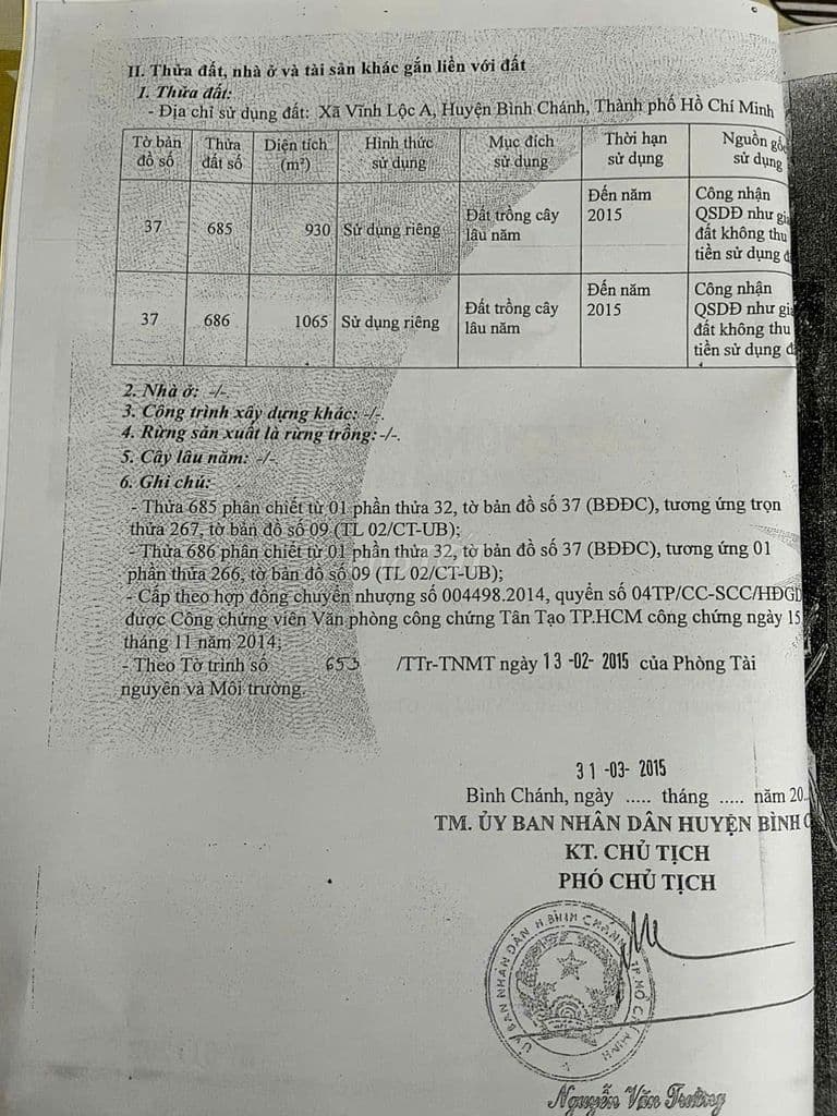 BÁN LÔ ĐẤT 4X15,5M VĨNH LỘC A,BÌNH CHÁNH,GIÁ SIÊU HOT 590 TRIỆU CÓ TL - Ảnh 2