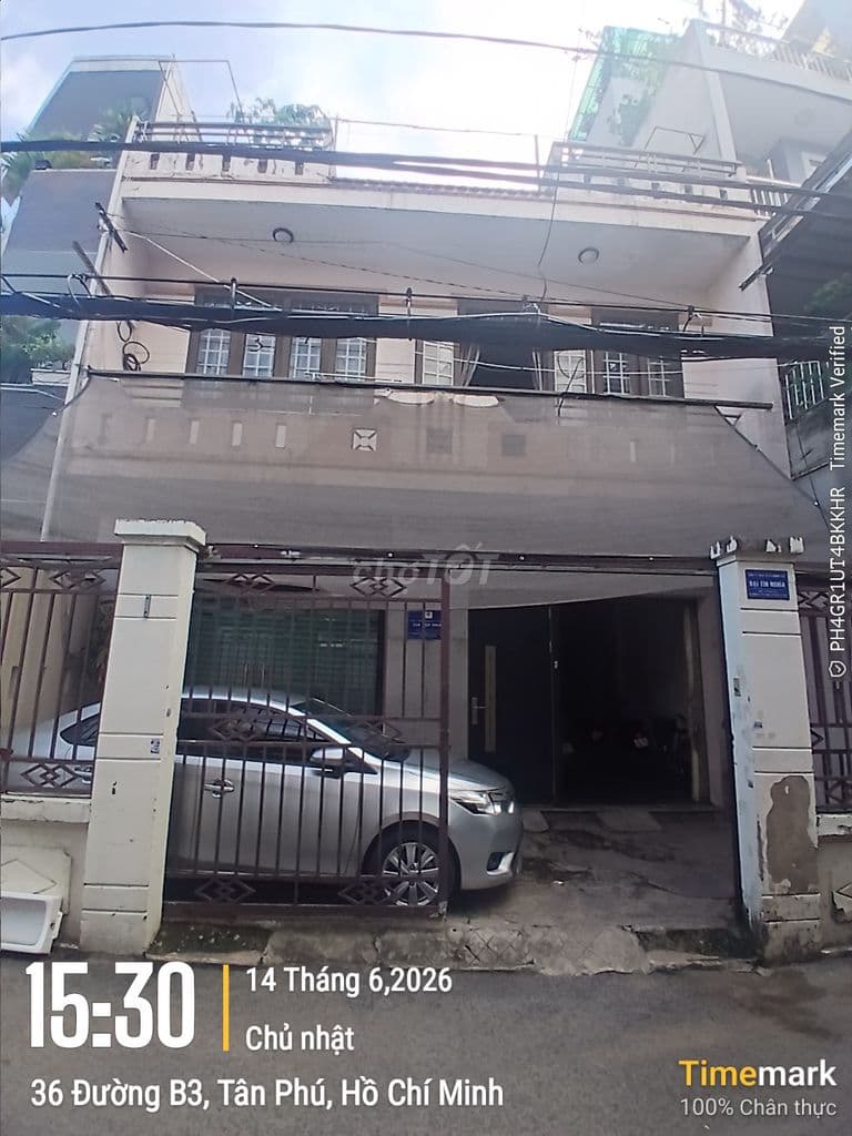 Bán gộp 2 căn nhà liền kề (8m mặt tiền) số 34+36 đường B3, Tây Thạnh