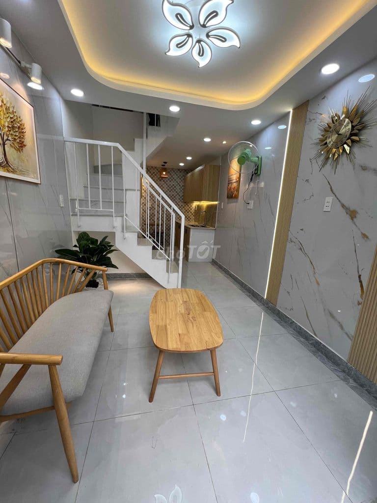 Nhà 3 Tầng - HXH Phan Huy Ích - 2PN - 3WC - Full nội thất - Chỉ 2.9 Ty - Ảnh 2