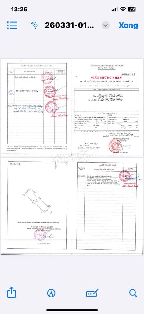 Cc cần bán nhà 23 Kim Hoa - Kim Liên. DT 45m2x3T vị trí đẹp 7,55 tỷ - Ảnh 3