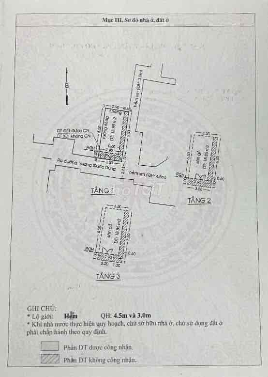 HIẾM TRƯƠNG QUỐC DUNG - 3TẦNG - DT 30M² (3.5x7.5) SỔ A4 - CHỈ 5.x TỶ