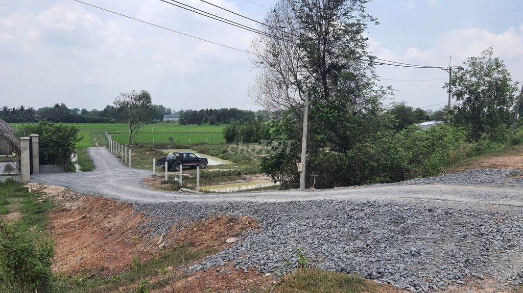 1.655m2 có 48m2 thổ cư, kênh lớn, xã Trung Lập Hạ phù hợp xây nhà vườn - Ảnh 3