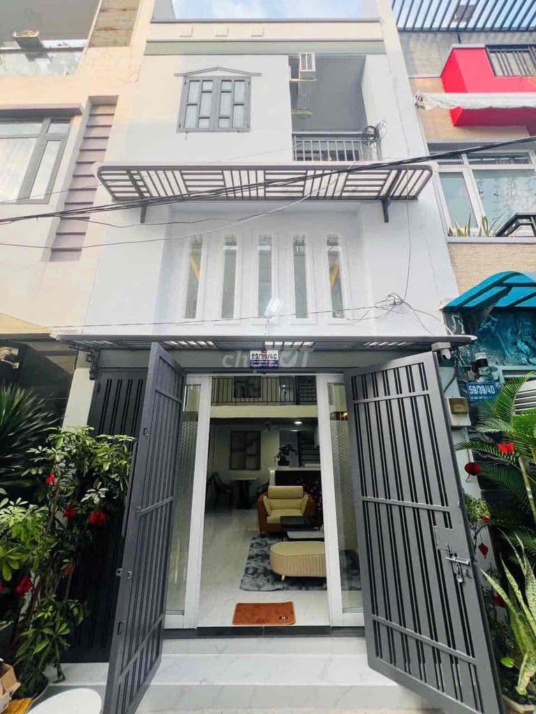 Bán nhà 4x10.5m, 2 lầu, 4pn, Đỗ Thúc Tịnh, P12, Gò Vấp