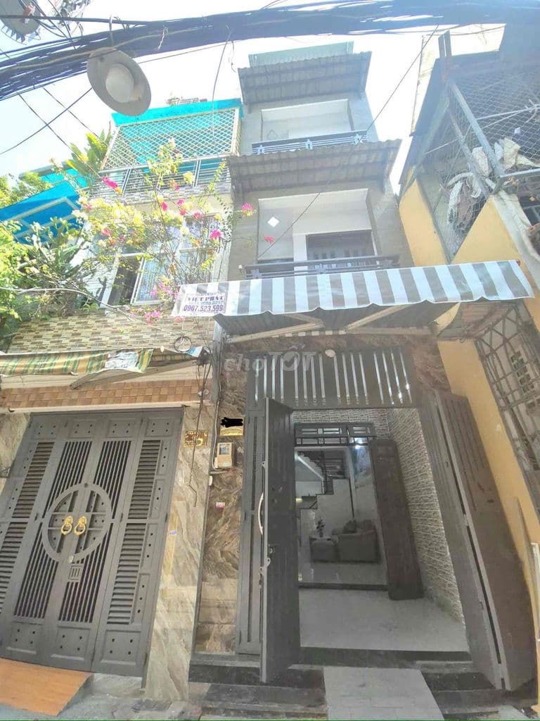 Nhà 38m2 1 trệt 2 lầu st HXh Ni Sư Huỳnh Liên - Tân Bình