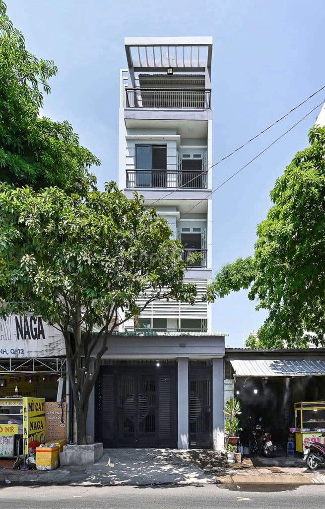 Nhà Phố 5 Tầng 5m x 25m. Có Thang Máy. Mặt tiền Đường Nguyễn Thị Kiểu