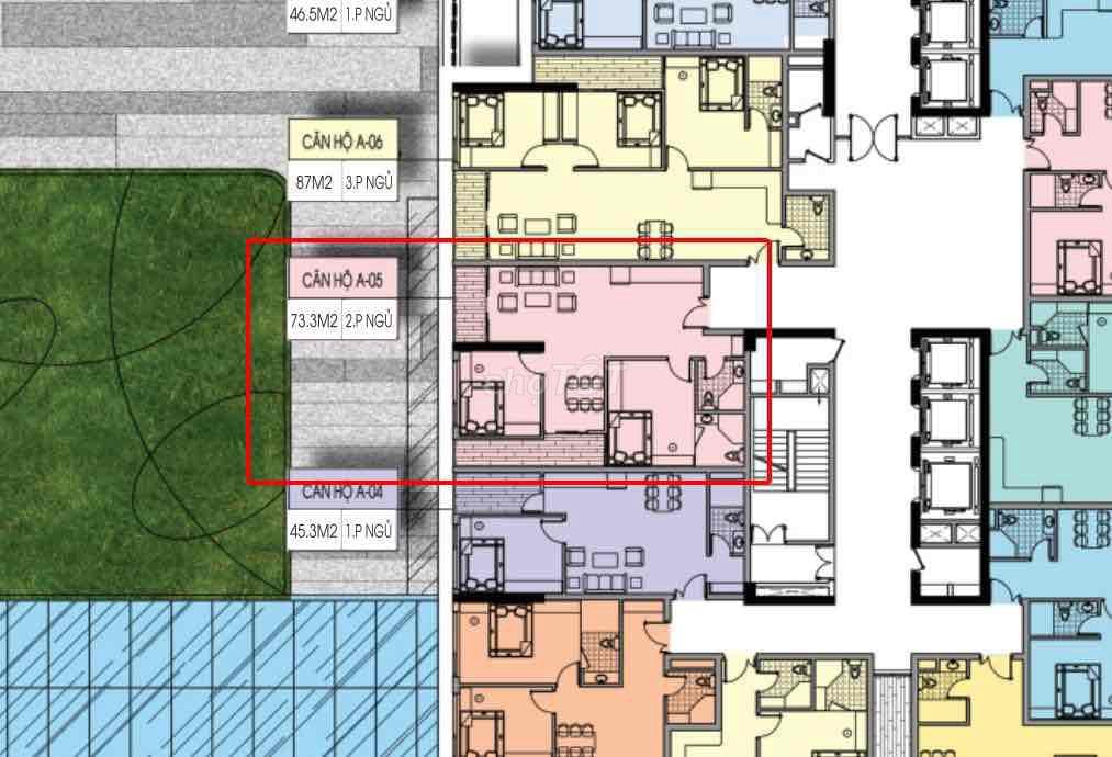 CHÍNH CHỦ CẦN NHƯỢNG LẠI CĂN 2PN TẦNG TRUNG (6-9 -RUBY PARK PHÚC LỢI - Ảnh 2