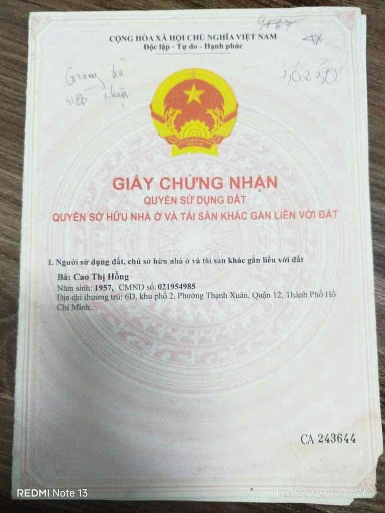 đất 200m2 gần ngã tư ga sổ Hồng chính chủ - Ảnh 3