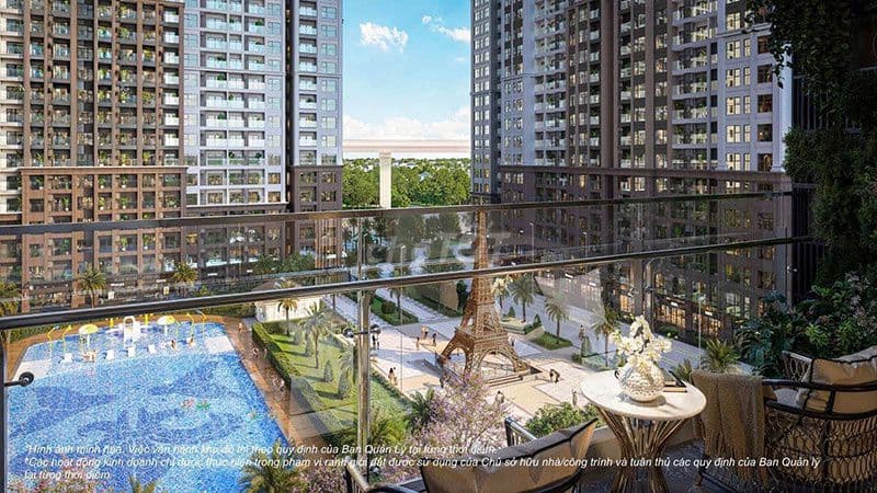 Giá siêu tốt, căn 1N view thoáng giá chỉ 3.020 tỷ tại Paris - OCP1