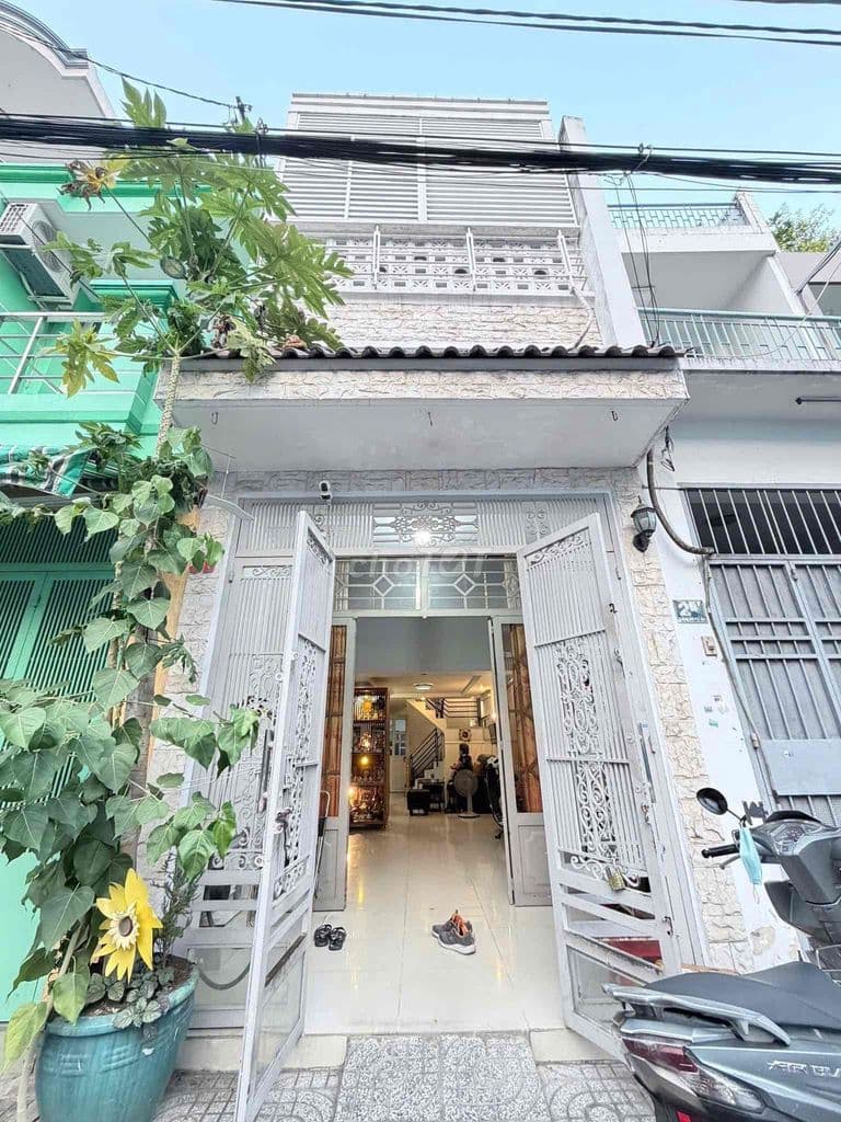 nhà bán cầu Chánh Hưng Vào 100m. Hưng Phú P9Q8