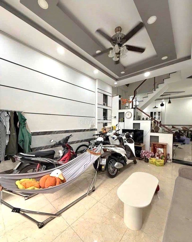 bán nhà tỉnh lộ 10,tên lửa,kề quận 6 shr,hoàn công đủ 52m2 nở hậu 5.2