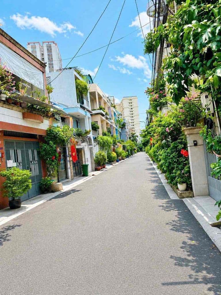 75m2 - ngang 4m, hẻm oto tránh hơn 8 tỷ tl ( thật 100% ) Bình Thạnh