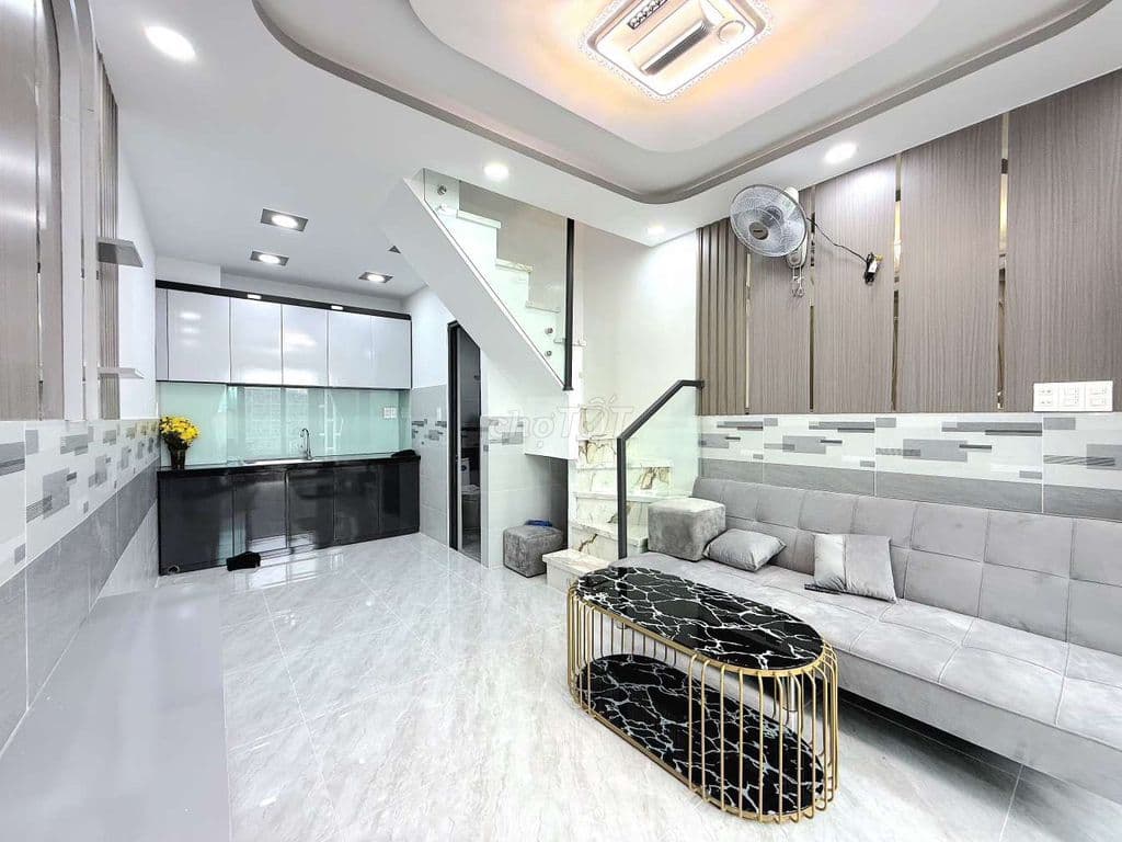 nhà hẻm xe hơi quận 7 3.5x7m 2 tầng 1 tỷ 480 - Ảnh 3