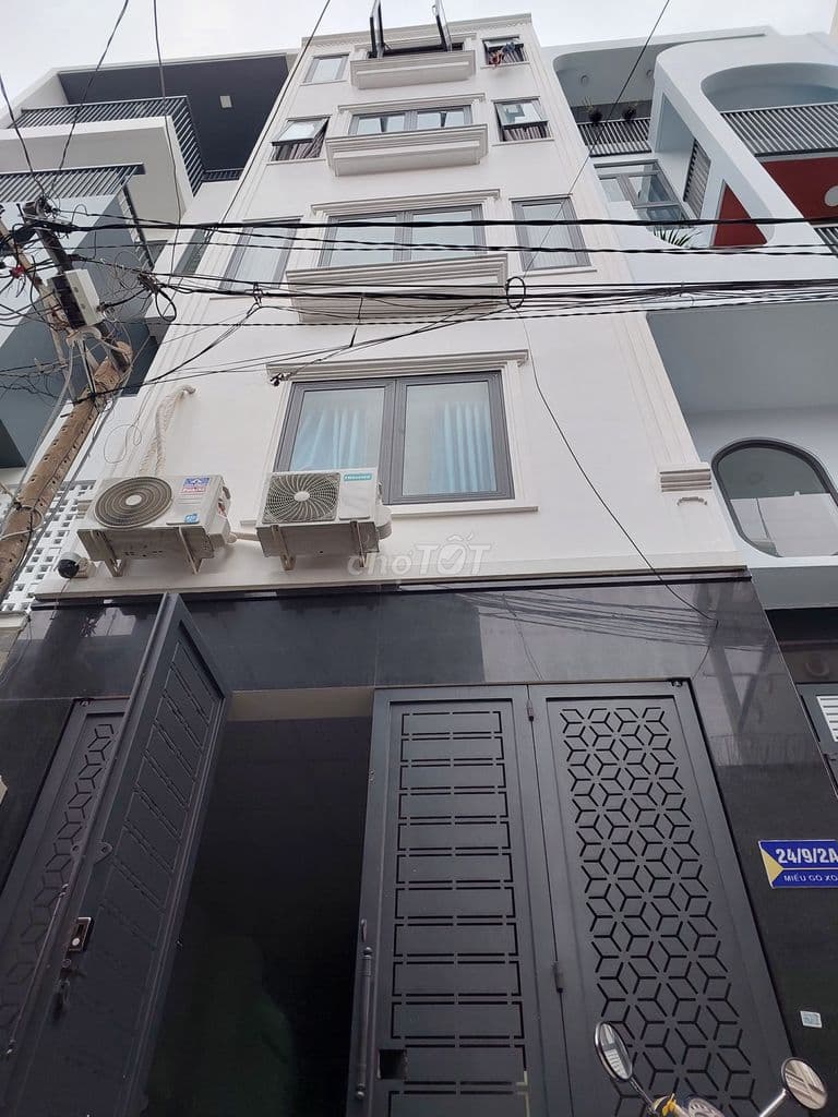 Bán CHDV 4x20m, 5 tầng có thang máy, 13 phòng cho thuê