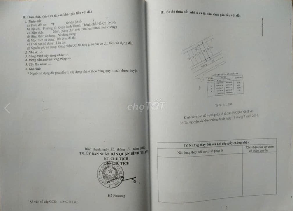 Đất đẹp view sông Bình Lợi, DT 6x20m.DTCN 120M2.hẻm xe tải thông.