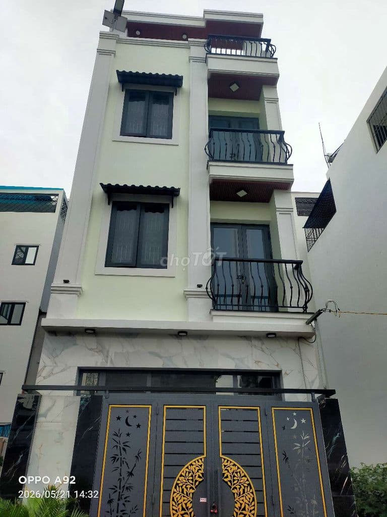 bình hưng hòa đường số 9 dt 52m2 4 tần xe hơi ngủ trong nhà - Ảnh 2