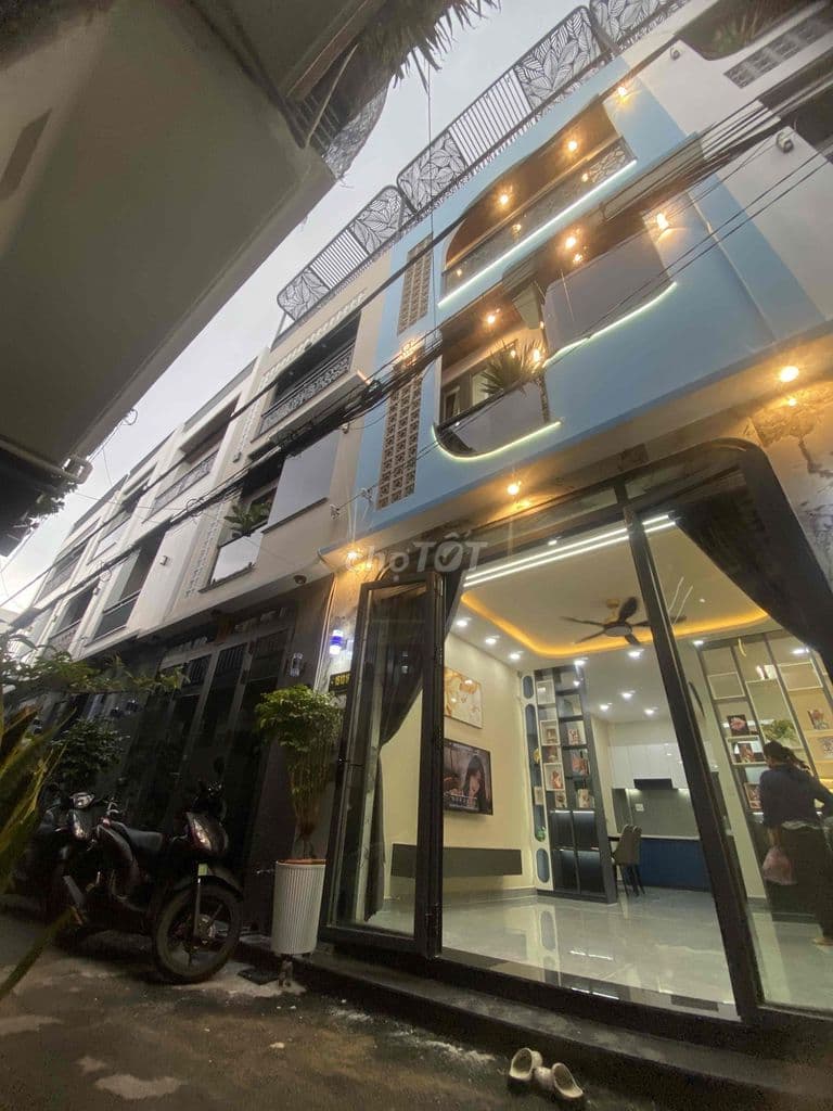 nhà 4,4x10m, 2lầu sân thượng ngay chợ thạch đà - Ảnh 3