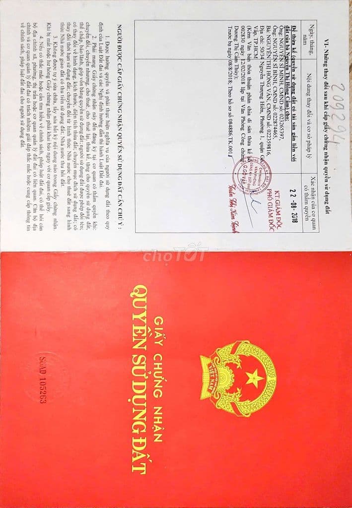 Đất thổ cư, trung tâm chợ Gò Vấp, chính chủ cần sang nhượng gấp - Ảnh 2