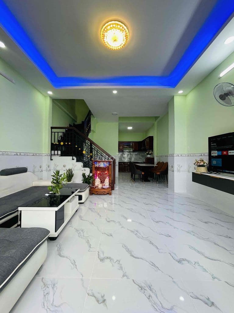 GẦN NGÃ 5 CHUỒNG CHÓ - 58M2 - 3 PHÒNG NGỦ - NGANG GẦN 5M - NHỈNH 6T - Ảnh 2