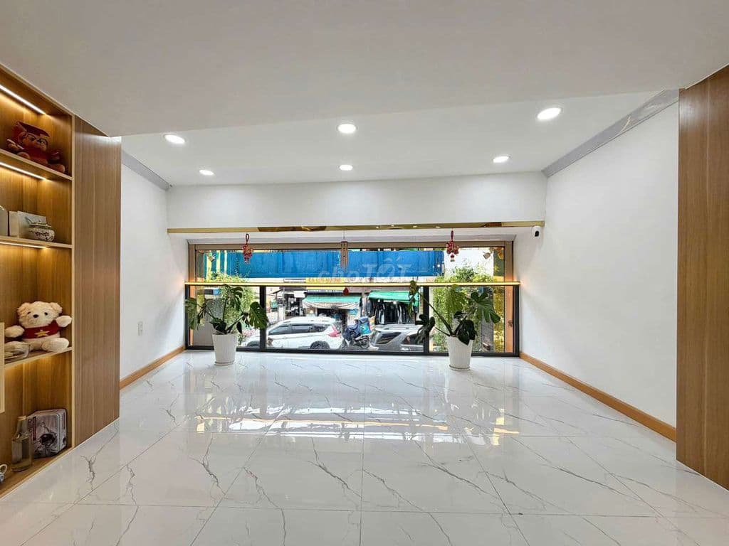 Nhà MT Phan Văn Trị 5m 18m đúc 4 lấu sổ hồng sang tên - Ảnh 3