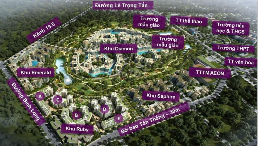 Bán căn hộ 2pn 1wc DT 73m2 khu Topaz celadon city - Ảnh 2