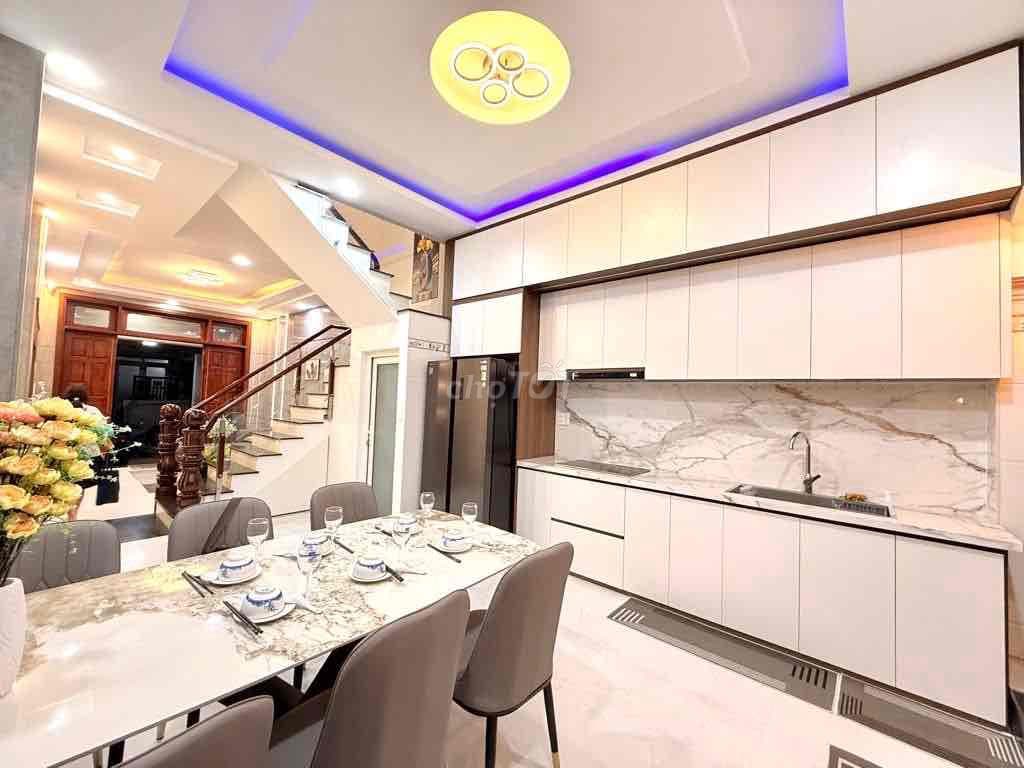 NHÀ 4 TẦNG XÂY MỚI - 52M2 - TẶNG FULL NỘI THẤT - THỚI AN- GIÁ 6,45 TỶ - Ảnh 3