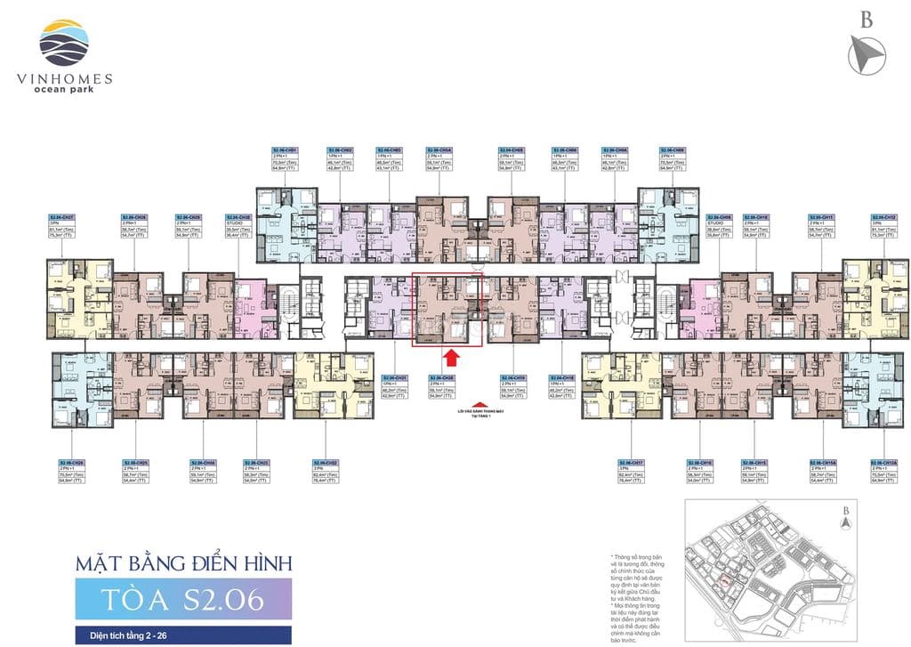 BÁN CĂN HỘ CHÍNH CHỦ 2N1VS TÒA S206 KĐT VINHOMES OCEAN PARK 1 - Ảnh 2