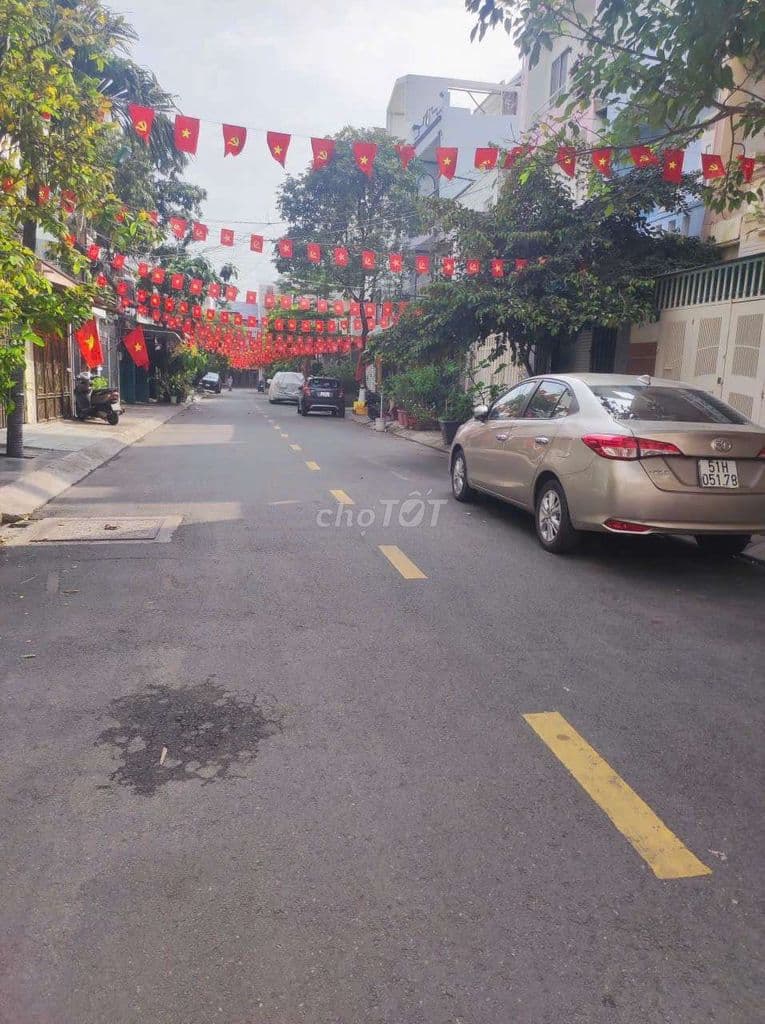 Lô đất Khu Dương Quảng Hàm P5- 5x16m-80m2 đường 10m thông có lề - Ảnh 2