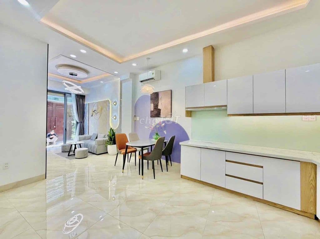 Giảm Gấp 500tr - Lê Văn Sỹ, 4 Tầng Có Sân Thượng, SD: 120m2, Hẻm Thông