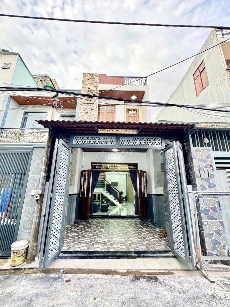 Nhà 1Lầu Đúc Kiên Cố, Sát Bên Hiệp Thành City Q12