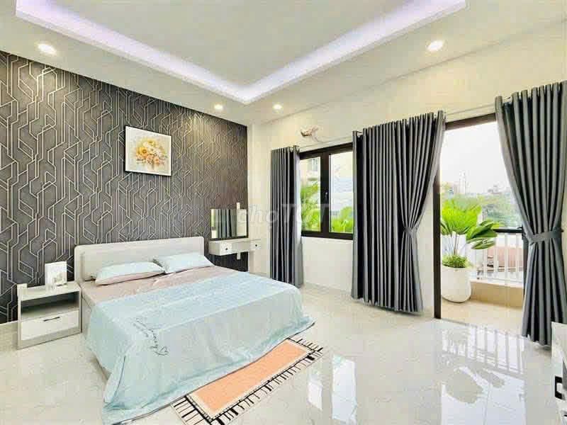 CHỈ 8.x TỶ- CÓ THANG MÁY- NHÀ MỚI 4T NGANG 5M- GẦN PHÚ MỸ HƯNG- HXH 6M - Ảnh 3