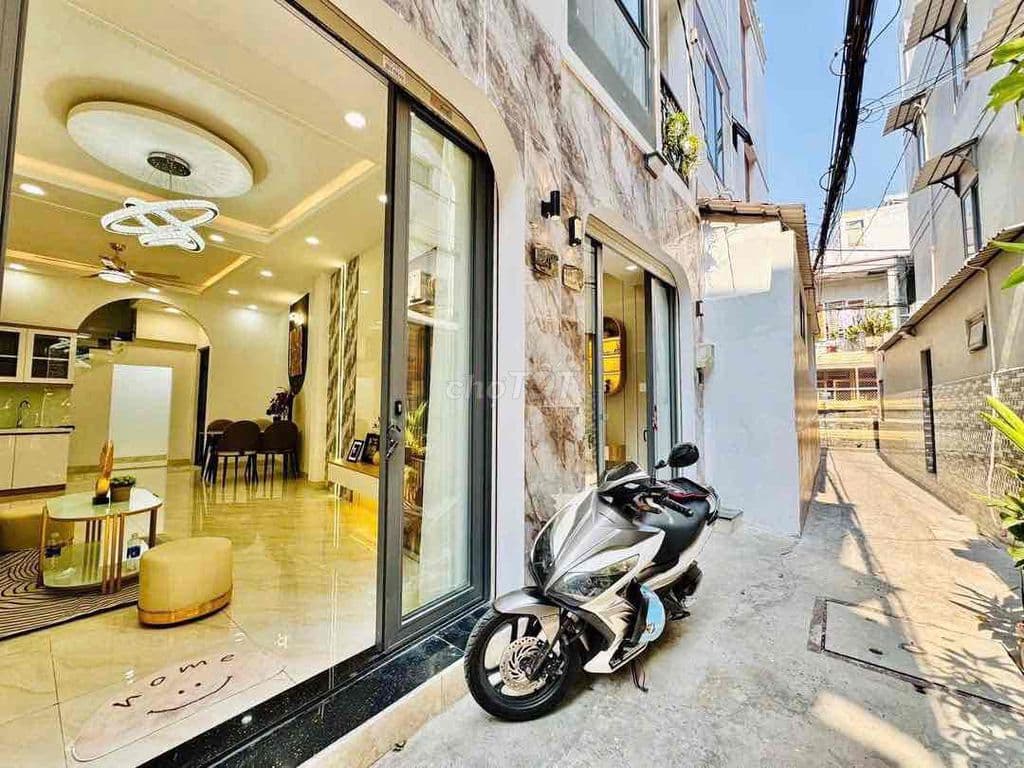 🏠 LÊ VĂN SỸ PHÚ NHUẬN - NHÀ 4 TẦNG MỚI - NỞ HẬU 4.8M TÀI LỘC - Ảnh 3