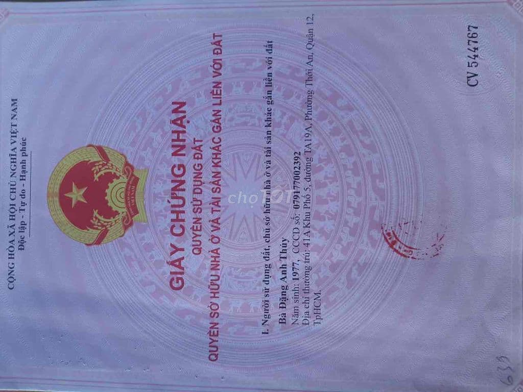 cần bán đất sổ hồng riêng chính chủ - Ảnh 3