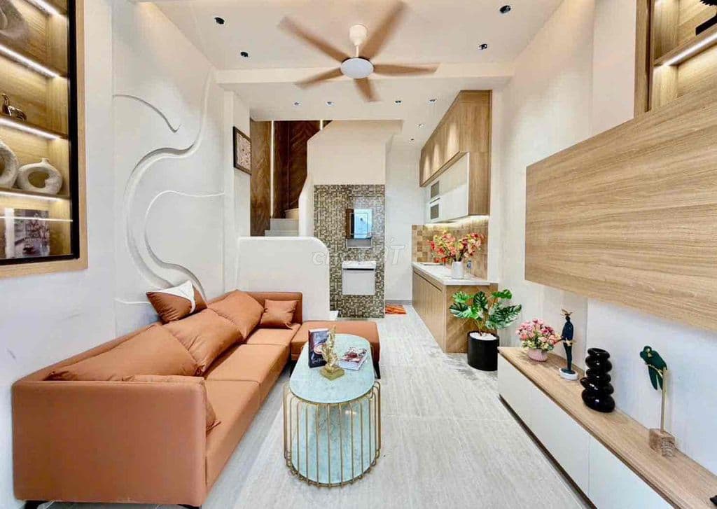 Bán Nhà 3 tầng. 2 phòng. 3wc. Phạm Văn Chiêu P14. nhà đẹp. ở ngay. shr - Ảnh 2