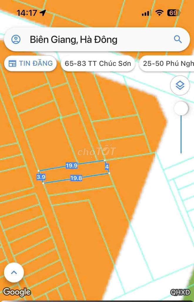 BÁN ĐẤT BIÊN GIANG, HÀ ĐÔNG 🏠 - 68,5M2 - ĐƯỜNG Ô TÔ VÀO TẬN ĐẤT - Ảnh 3
