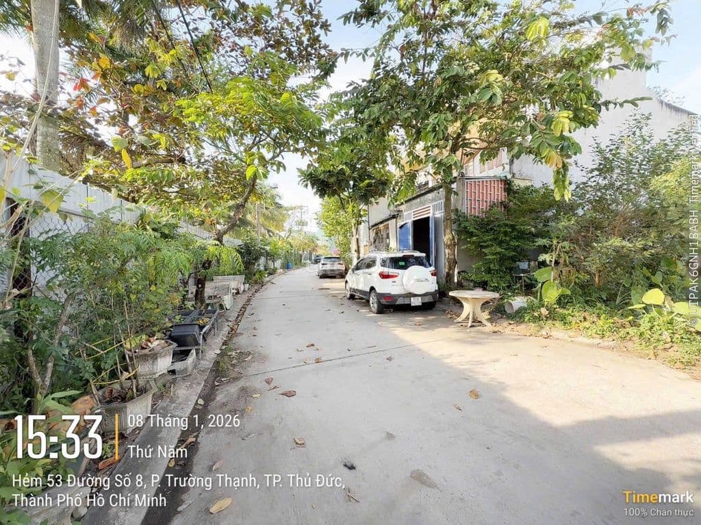 NỀN GÓC 2 MẶT TIỀN HẺM 53 ĐƯỜNG 8 - VIEW HƯỚNG SÔNG 5,7 TỶ/120M2 - Ảnh 3