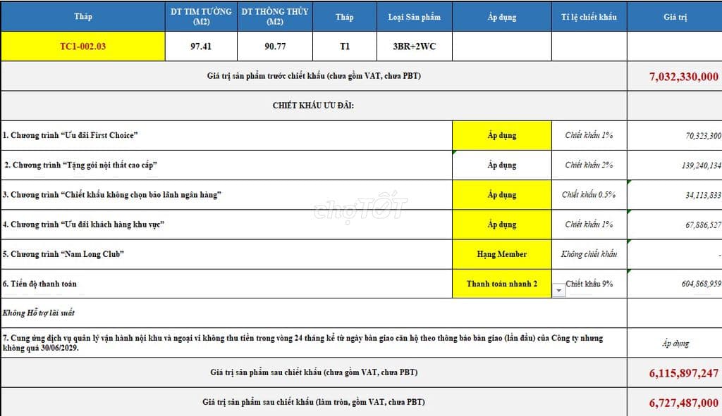 Mizuki Park-Trellia Cove 3PN2WC 97m2 2 ban công cực hiếm giá 6.727 tỷ - Ảnh 2
