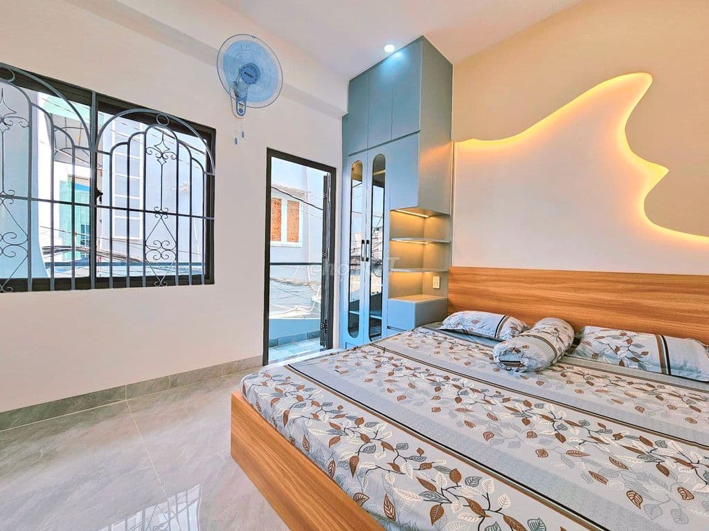 BÁN NHÀ HẺM OTO - 2 MẶT TIỀN - BÙI QUANG LÀ - FULL NỘI THẤT - Ở NGAY - Ảnh 3