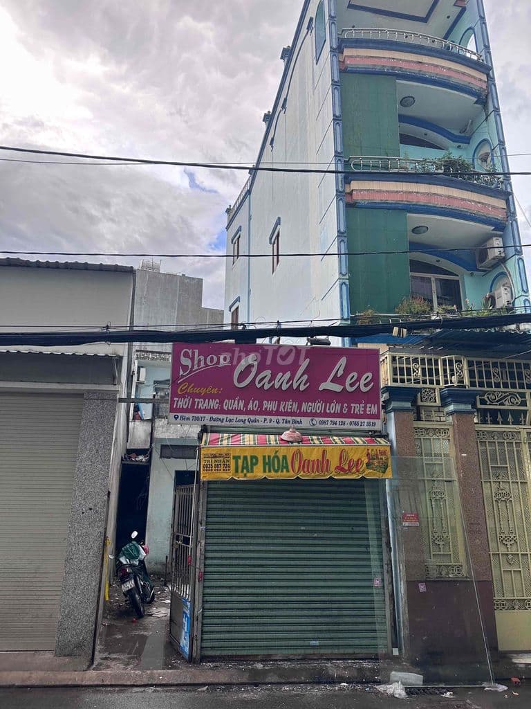 Bán đất hẻm Lạc Long Quân Phường 9 Quận Tân Bình