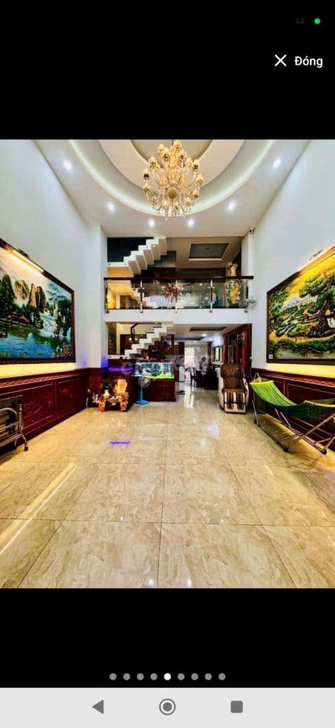Bán nhà 5x17,5m xe hơi trong nhà 1lững 2 lầu 1/ Thạnh lộc 37 - Ảnh 2