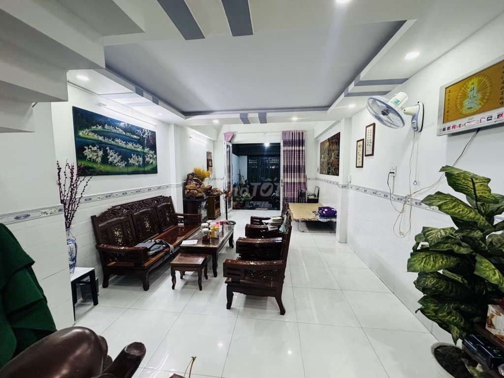 7 tỷ 350 thương lượng, nhà 5 tầng, đường 6 mét thông, dt: 4 × 19 - Ảnh 3